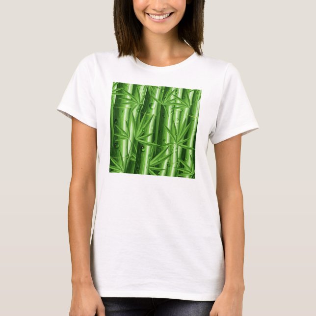 Bambou frais avec T-shirt à mâcher (Devant)