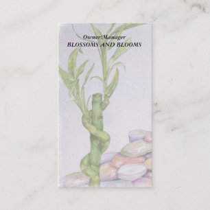 BAMBOU LUCKY CARTES DE VISITE PERSONNALISABLES