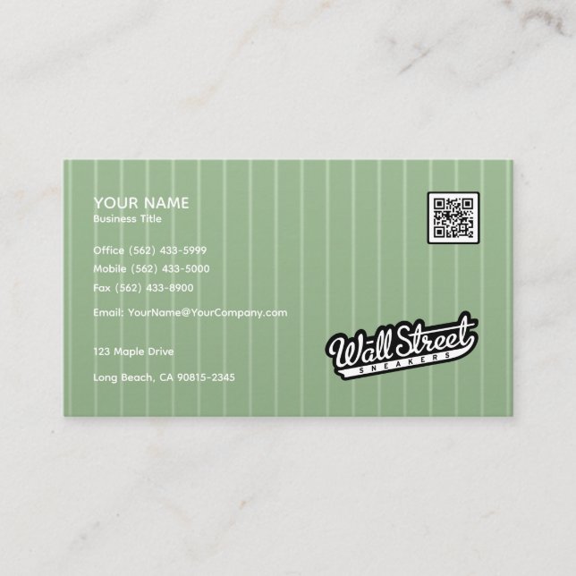 Bambou Texture - Carte de visite (Devant)