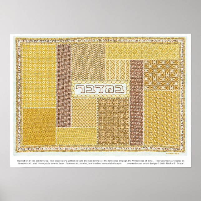 Bamidbar: in the Wilderness   poster with text (Front)