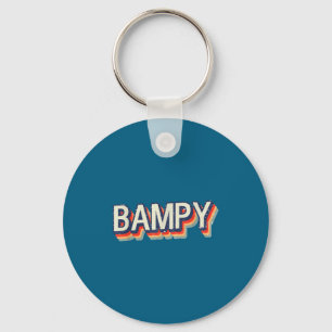 Bampy Retro Vintage Clic Style Grandpa Keychain