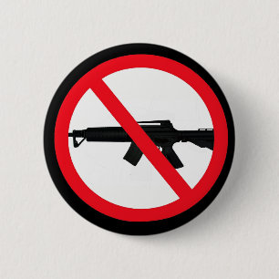 Ban Assault Weapons 2 Inch Round Button