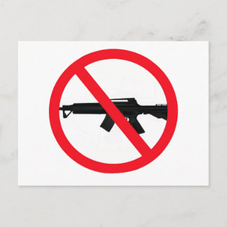 Ban Assault Weapons Postcard