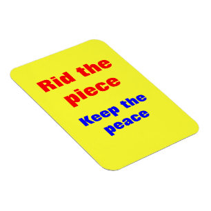 Ban gun slogans magnet