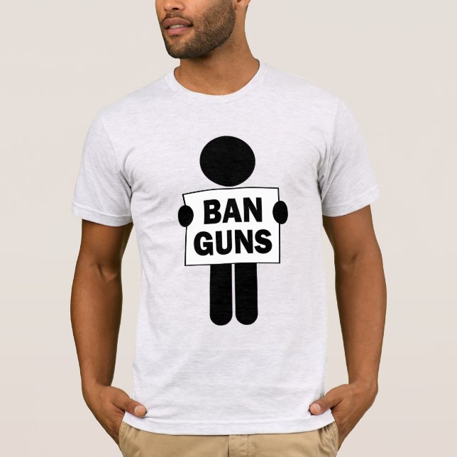 Ban Guns T-Shirt (Front)