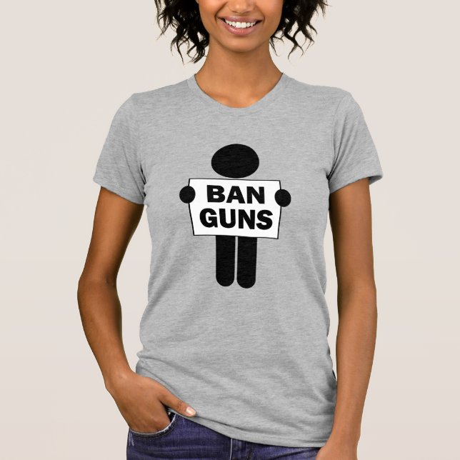 Ban Guns T-Shirt (Front)