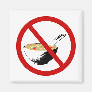 ban shark fin soup magnet
