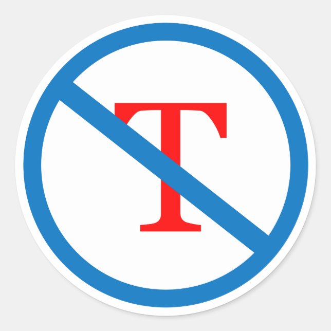 Ban T Sticker (Front)