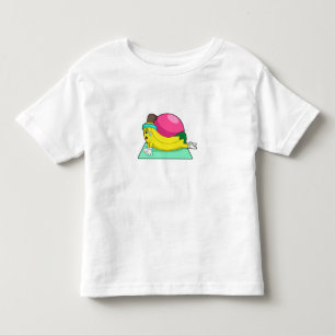 Banana at Yoga Fitness Toddler T-shirt