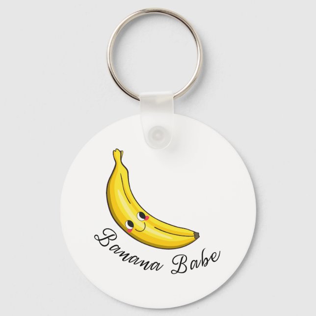 Banana Babe Keychain (Front)