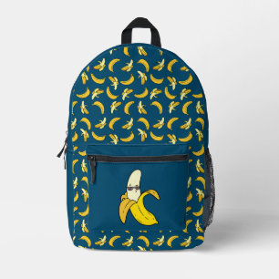 Banana Backpack Gender neutral Navy Blue