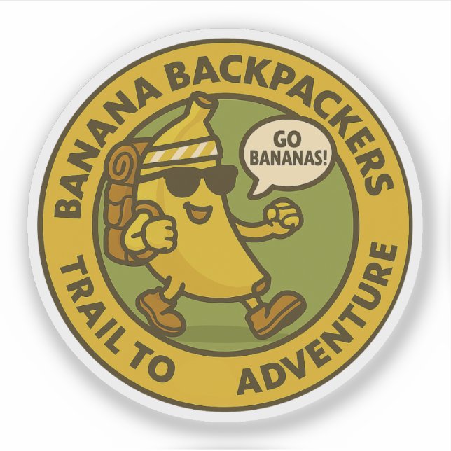 Banana Backpackers Trail To Adventure (Front)