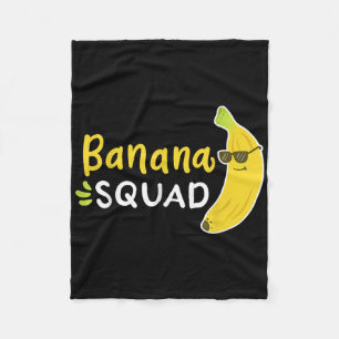 Banana Banana Lover Fruit Summer Vacation  Fleece Blanket