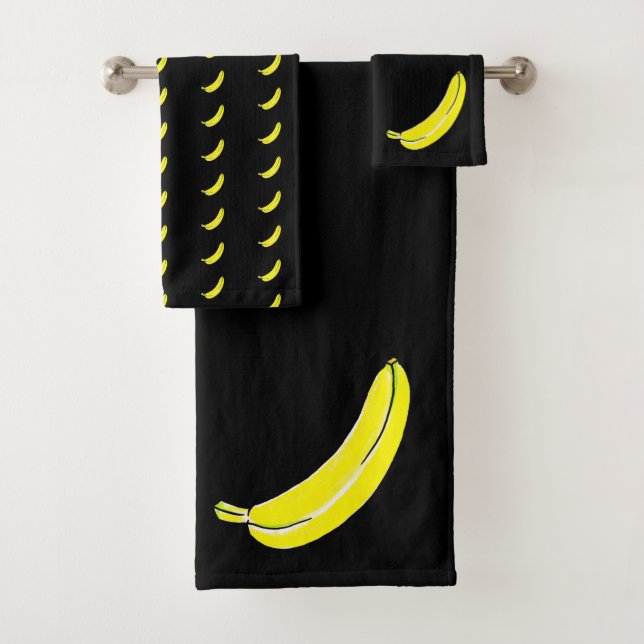 Banana Bath Towel Set (Insitu)