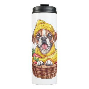 Banana Boxer – Funny Fruit Dog Thermal Tumbler