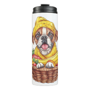 Banana Boxer � Funny Fruit Dog Thermal Tumbler