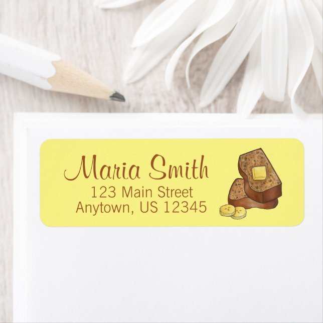 Banana Bread Baked Goods Baker Chef Bakery Foodie (Insitu)