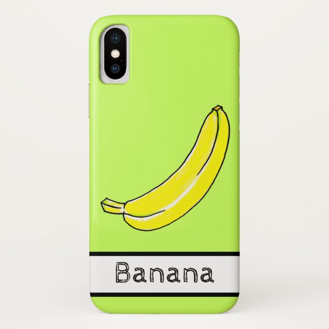 Banana Case-Mate iPhone Case (Back)