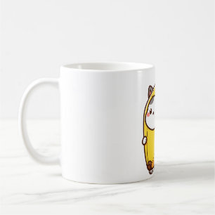 Banana cat coffee mug