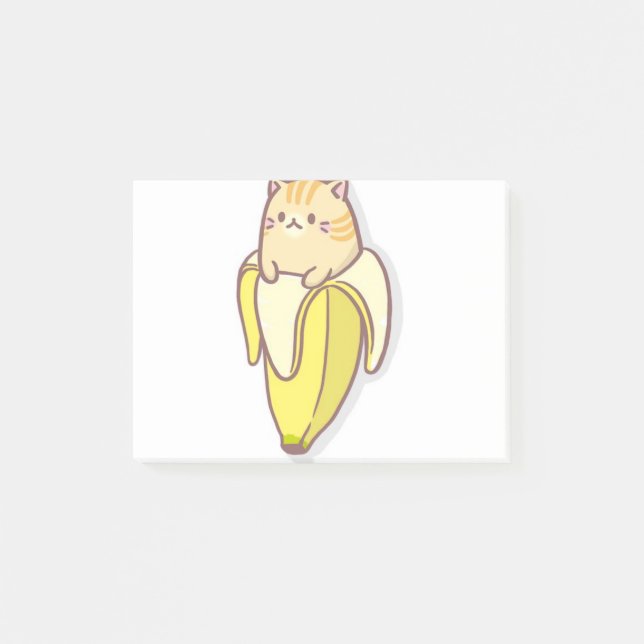 Banana cat post-it notes (Front)