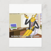 Banana CEO Funny Offbeat Cartoon Collectable Gifts