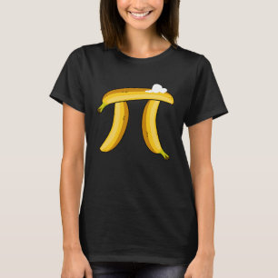 Banana Cream Pi Funny Pi Day Banana Cream Pi T-Shirt