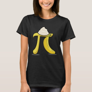 Banana Cream Pi Pi Day Math Teacher T-Shirt
