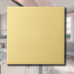 Banana Cream Solid Colour | Classic Elegant Tile<br><div class="desc">Banana Cream Solid Colour | Classic | Elegant | Trendy | Stylish | Gift</div>