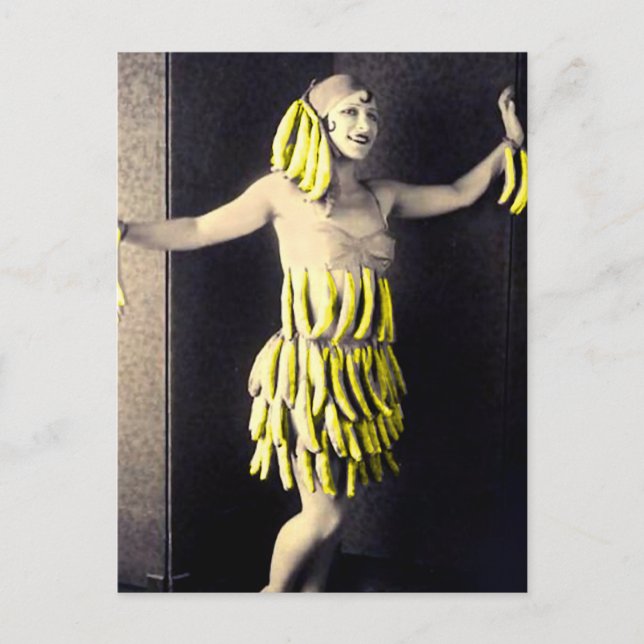Banana Dress Postcard (Front)