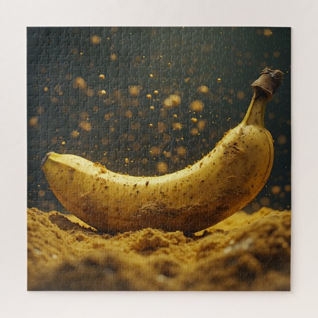 Banana Elevation from the Ground Jigsaw Puzzle (Vertical)