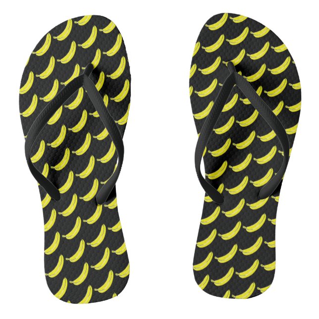 Banana Flip Flops (Footbed)