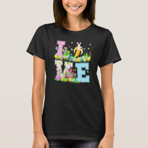 Banana Fruit Easter Egg Hunt Funny Love Banana Eas T-Shirt