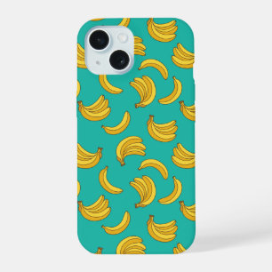 Banana Fruit Fun Pattern iPhone 15 Case