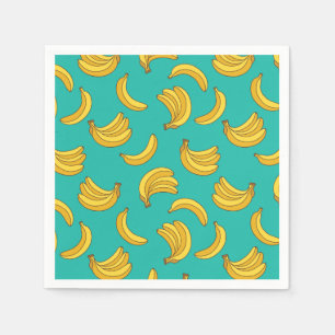 Banana Fruit Fun Pattern Napkin