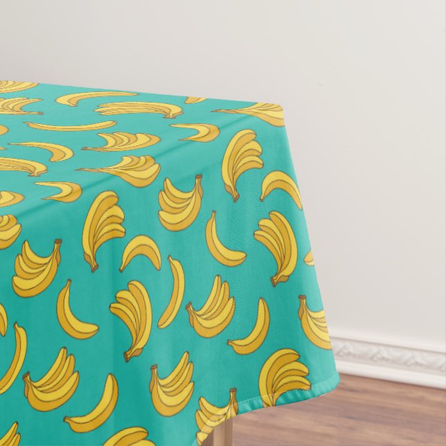 Banana Fruit Fun Pattern Tablecloth (In Situ)