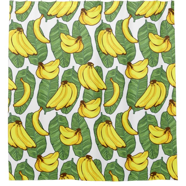 Banana Fruit Leaves Tropical Pattern (Front)