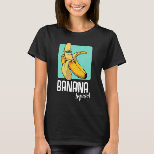 Banana  Fruit  Tropical Yellow Friends Squad T-Shirt