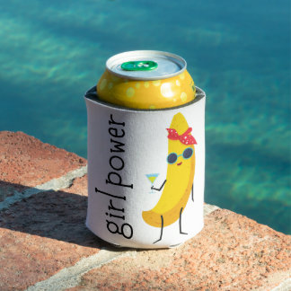 banana girl power can cooler