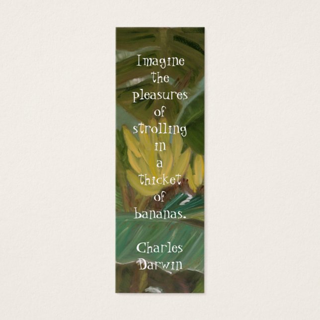 Banana Grove Bookmark (Front)