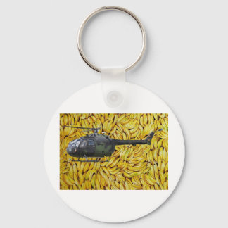 BANANA HELICOPTER KEYCHAIN