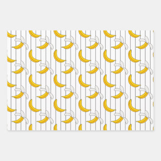 Banana Inspired Wrapping Paper Coordinates