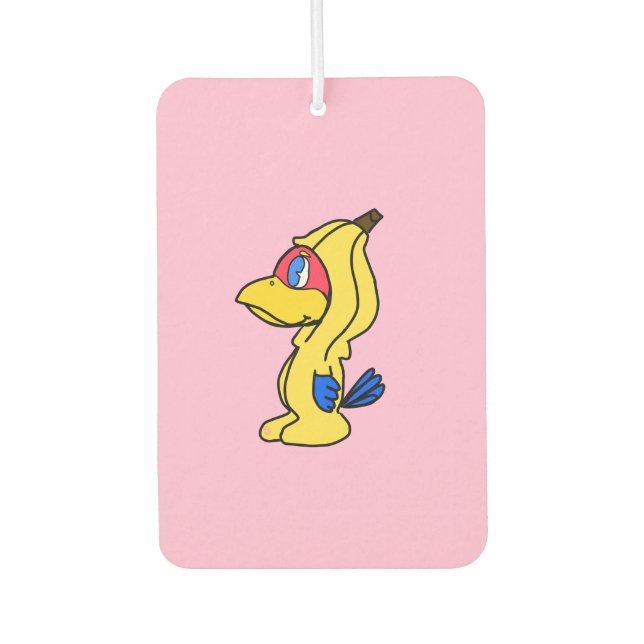 banana jayhawk air freshener (Front)