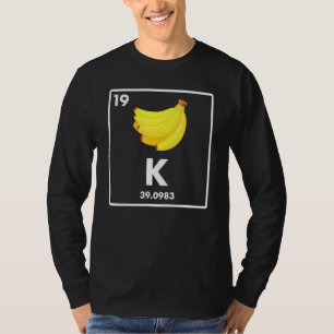 Banana   K   Potassium Joke   Vegetarian   Vegan   T-Shirt