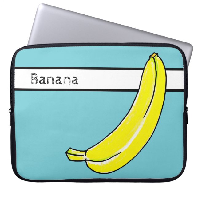 Banana Laptop Sleeve (Front)