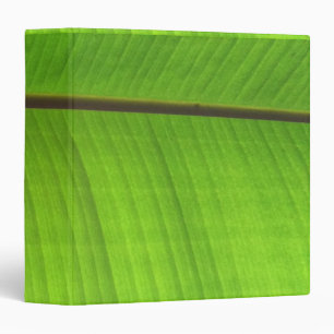 Banana Leaf Close-Up Binder