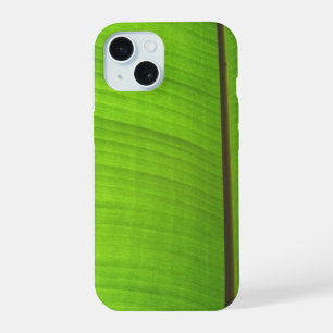 Banana Leaf Close-Up iPhone 15 Case