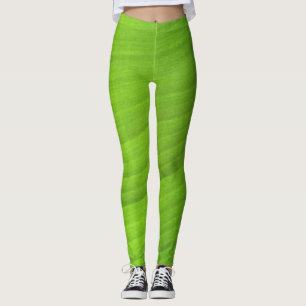 Banana Leaf Close-Up Leggings