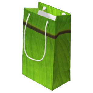 Banana Leaf Close-Up Small Gift Bag