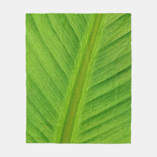 Banana leaf leaf banana fibres fleece blanket