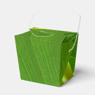 Banana Leaf Macro Favor Box